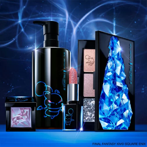 shu uemura x FINAL FANTASY XIV collection